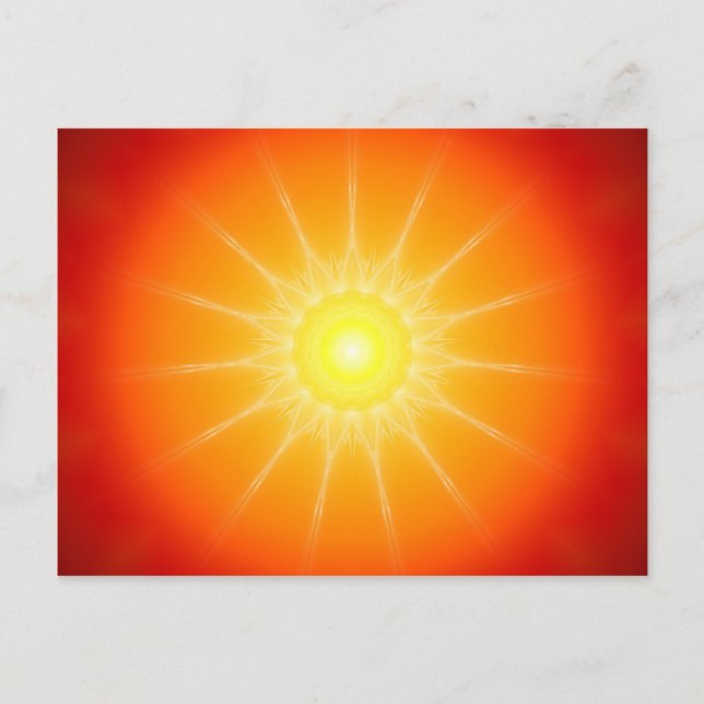 Mandala Makua'Uwila 7 Postkarte (Vorderseite)