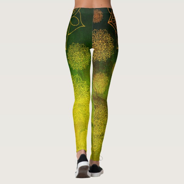 Mandala mania leggings (Dos)