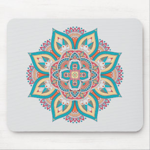 Mandala marokkanisch, farbenfroh, ethnisch mousepad