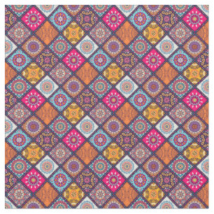 Mandala/Marokkanisches Flachmuster Stoff