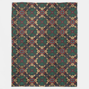 Mandala/Marokkanisches Muster Fleecedecke