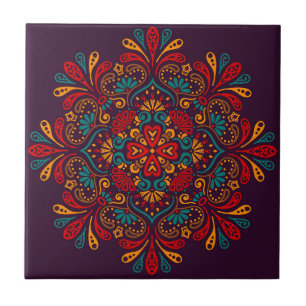 Mandala/Marokkanisches Muster Fliese