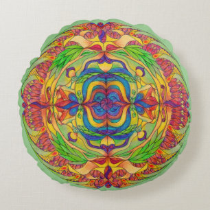 Mandala Meditation Floor Kissen Kissen Kissen - Al