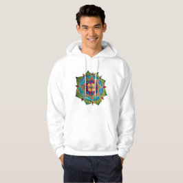 Mandala Men's Basic Hooded Sweatshirt