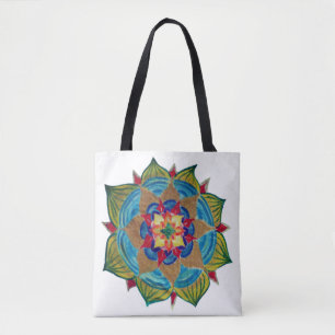 Mandala Mind All-Over-Print Tote Bag Tasche