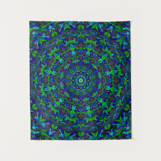 Mandala mit ausführlichem, verwickeltem wandteppich