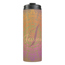 Mandala Monogram Thermosbecher
