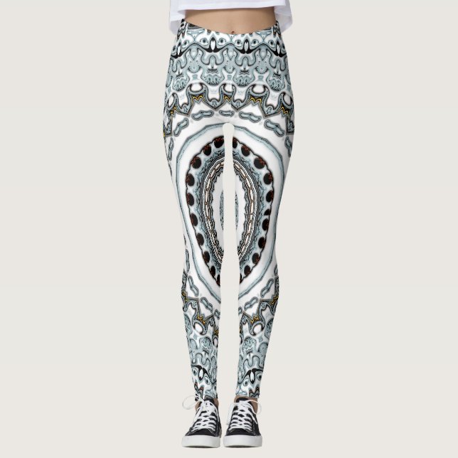 Mandala-Monster 2 Leggings (Vorderseite)