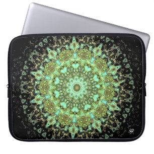 Mandala-Monster Laptopschutzhülle