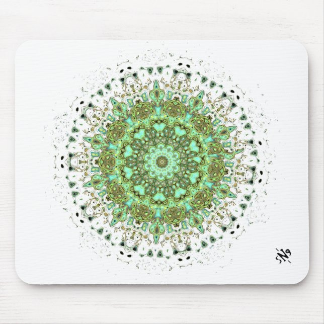 Mandala-Monster Mousepad (Vorne)
