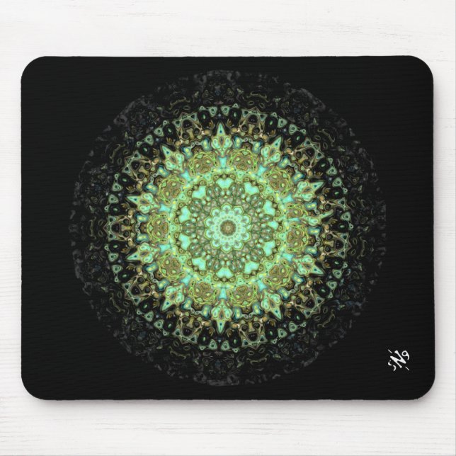 Mandala-Monster Mousepad (Vorne)