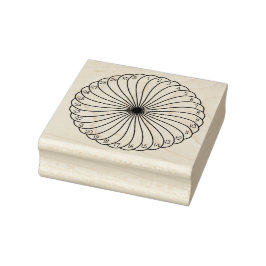 Mandala Monthly Tracker für Bujo Wood Art Briefmar Gummistempel