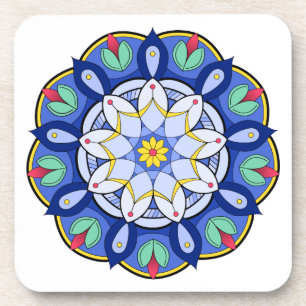 Mandala Motif 01 Dessous de verre