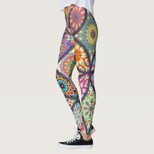 Mandala Motif - Leggings (Gauche)