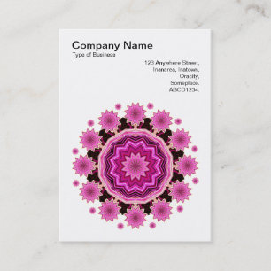 Mandala-Motiv 024 Visitenkarte