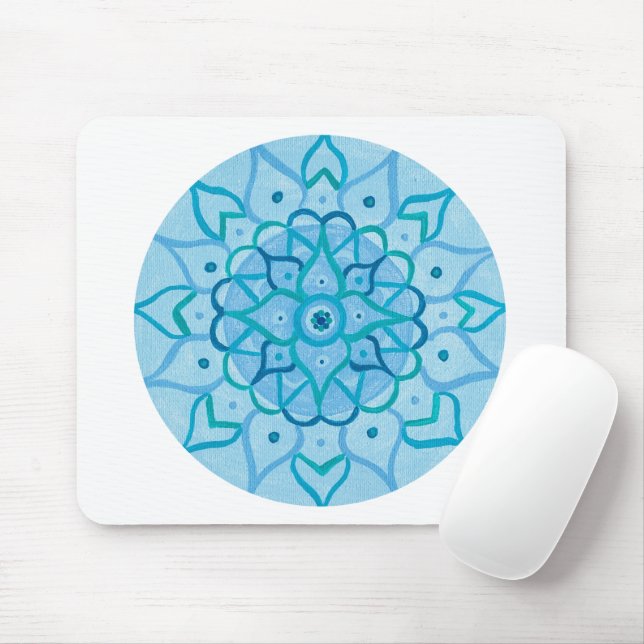 Mandala Mouse Pad Mousepad (Mit Mouse)