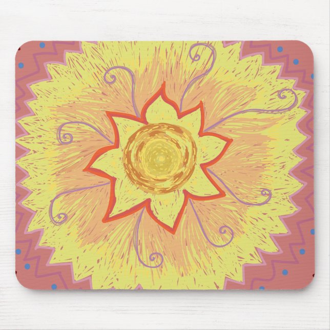Mandala Mousepad (Vorne)