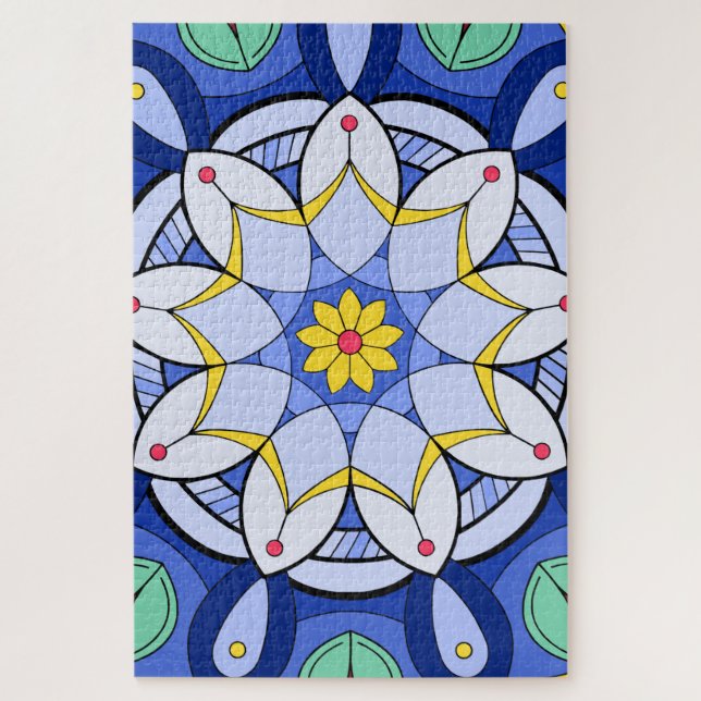 Mandala Muster 01 (Vertikal)