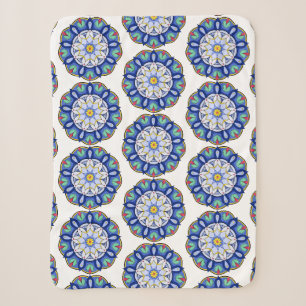 Mandala Muster 01 Sherpadecke