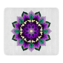 Mandala Muster 02 in lila