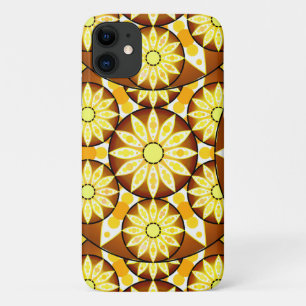 Mandala-Muster, Brauntöne und Gold Case-Mate iPhone Hülle