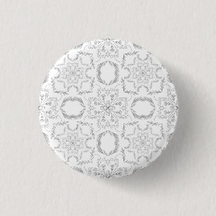 Mandala-Muster Button