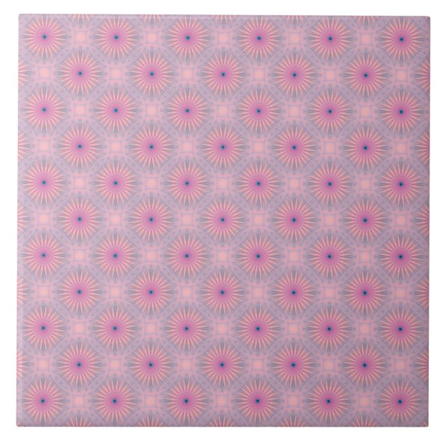 Mandala-Muster Fliese (Vorderseite)