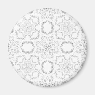 Mandala-Muster Magnet