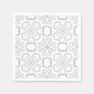 Mandala-Muster Serviette