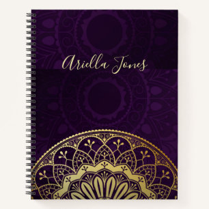 Mandala Name Journal Notizbuch