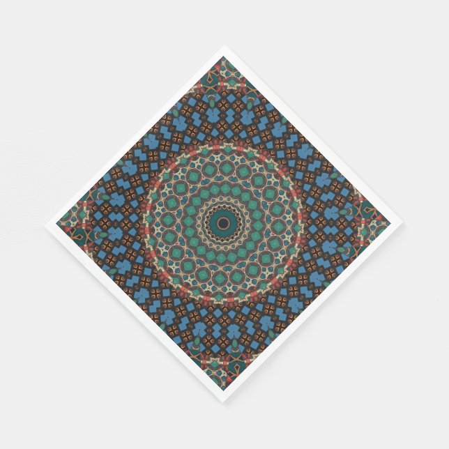 Mandala Napkins Serviette (Ecke)