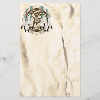 Mandala Native American Stationery Briefpapier