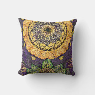 Mandala Natur-Inspiriert Kissen