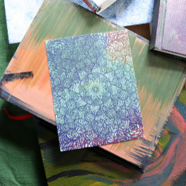 Mandala Nature Floral Postkarte