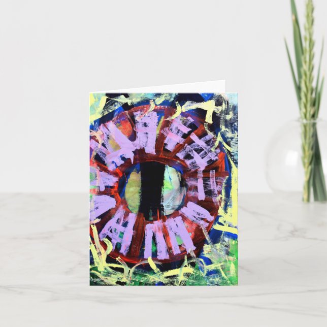 Mandala Note Card Karte (Vorderseite)