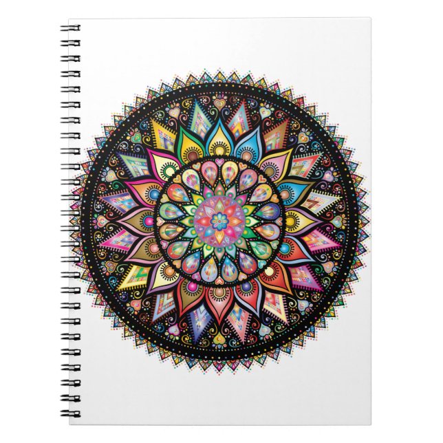 Mandala Notizblock (Vorderseite)