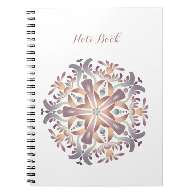 Mandala Notizblock (Vorderseite)