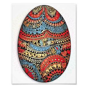 Mandala Oaster Egg Fotodruck
