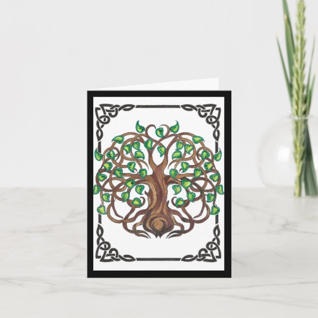 Mandala of Family Tree Karte (Vorderseite)