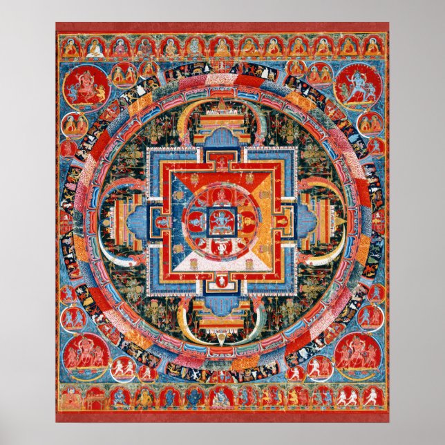 Mandala of Jnanadakini Poster (Vorne)