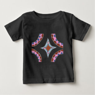 Mandala Ölbild Kunst Druck Baby T-shirt