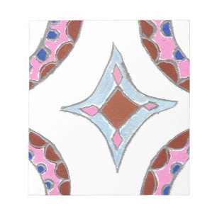 Mandala-Ölgemälde-Kunstprint Notizblock