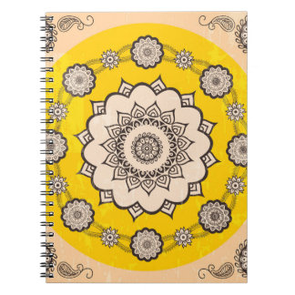 Mandala Ornamental: Ethnic Style Design. Notizblock