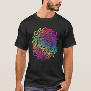 Mandala-Outfit Hippie Boho Yoga Mantra Om Meditati T-Shirt