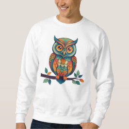 Mandala Owl Sweatshirt