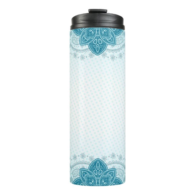 Mandala paisley thermosbecher (Vorderseite)