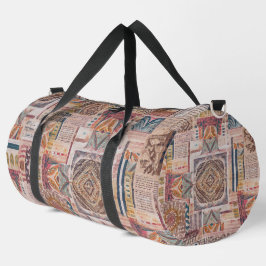 Mandala Patchwork Duffle Bag