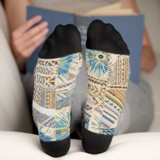 Mandala Patchwork Socks Socken