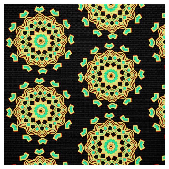 Mandala Pattern 110714(02) Stoff (Muster)