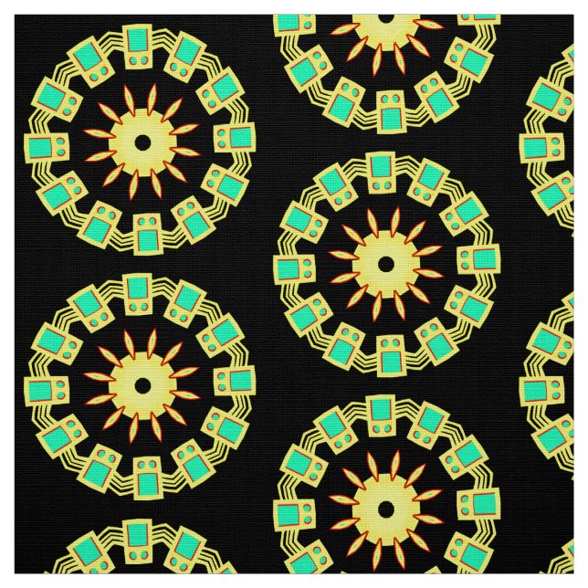 Mandala Pattern 110714(03) Stoff (Muster)